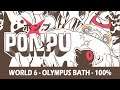 Ponpu - World 6 / Olympus Bath Walkthrough