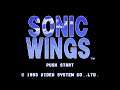 Sonic Wings (ソニックウィングス). [Super Famicom]. 1CC. HARD. 60Fps.