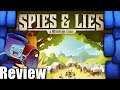 Spies & Lies: A Stratego Story Review - with Tom Vasel