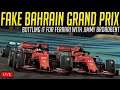 Taking on F1 Drivers, Pro Golfer and Real Madrid Goalkeeper in Fake Bahrain Grand Prix