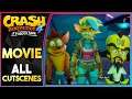 ALL CUTSCENES - MOVIE - Crash Bandicoot 4: It's About Time