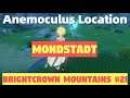 Anemoculus [#318] Location Mondstadt: Brightcrown Mountains #21 - Genshin Impact