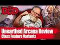 D&D Character Class Feature Variants Unearthed Arcana Review