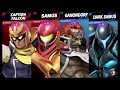 Super Smash Bros Ultimate Amiibo Fights   Request #9902 Falcon & Samus vs Ganondorf & Dark Samus