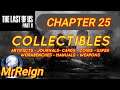 The Last Of Us 2 - Chapter 25 On Foot - All Collectibles - Coins Workbenches Artifacts Safes etc