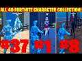 ALL 40 FORTNITE CHARACTERS DESCRIPTION! (FORTNITE SEASON 5 STORYLINE) / ALL 40 CHARACTERS COLLECTION