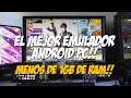 EL MEJOR EMULADOR ANDROID FUNCIONA CON MENOS DE 1GB DE RAM | BLUESTACKS 5 BETA 2021