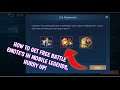 How to get free Battle Emote in Mobile Legends 2021 | Claim free Battle Emote