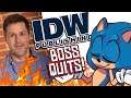 IDW Boss Chris Ryall QUITS as Troubled Comic Book Publisher Continues to BURN.
