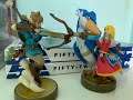 Is Link mad at Zelda? Amiibo from Skyward Sword and Breath of the wild/ The Legend of Zelda