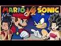 Kale and Caulifla React to Mario Vs Sonic - Cartoon Beatbox Battles