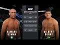 Kamaru Usman Vs. Gilbert Burns : UFC 4 Gameplay (Legendary Difficulty) (AI Vs AI) (PS4)