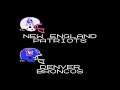 Tecmo Super Bowl (NES) (Season Mode) Week #9: Patriots @ Broncos