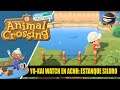 Yo-kai Watch en Animal Crossing new Horizons: Construyendo ESTANQUE SILURO - 5 stars island