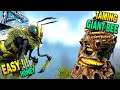 🐝Ark EASY Honey Farm + Instant Giant Bee Tame !! How To Tame Giant Bee Ark Survival Evolved