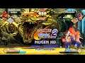 Capcom vs. SNK 2 MUGEN HD 2021 (Screenpack + Compiled by Mazemerald) - Akuma & Morrigan Gameplay