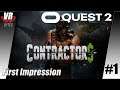Contractors VR / Oculus Quest 2 / Deutsch / First Impression / Spiele / Test