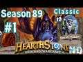 Let's Play Hearthstone (S89) Classic Ranked vs Warlock Through the Window through the Wall