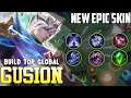 NEW EPIC SKIN GUSION MLBB| GAMEPLAY | SLOW HANDS NOT PRO #gusion#mobile#legends