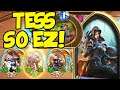 TESS - MOST CONSISTENT NEW HERO?! - Hearthstone Battlegrounds