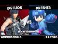 IDG | Lion (Chrom) vs Presher (Megaman) | Winners Finals | Synthwave X #19