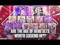 IS LOCKING IN THE *AGE OF HEROES* SETS WORTH LOCKING IN FOR THE DARK MATTER COACHES!? NBA 2K21