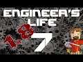 Modded Minecraft: Engineer's Life! Episode 7: Water Wheel and Some Automation!