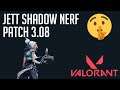 VALORANT Indonesia : Patch 3.08 Jett Shadow Nerf