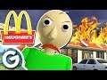 BALDI RUINS MCDONALDS?! | Garry's Mod Gameplay (BALDI'S BASICS MOD)