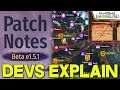 DEVS Explain 1.5.1 War & Peace Changes (Code & Visuals) - Mount & Blade II: Bannerlord