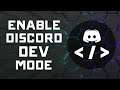 How to Enable Discord DEVELOPER Mode - User Settings Tutorial