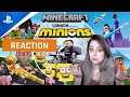 My reaction to the Minecraft x Minions Crossover Trailer | GAMEDAME REACTS