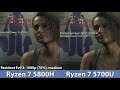 Ryzen 7 5800H vs Ryzen 7 5700U - Comparison Gaming Performance (13 Games)