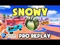 Snowy Pro Ranked 2v2 POV #53 - Rocket League Replays
