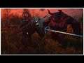 The Witcher 3(Henry Cavill mod):Vs 2 mini demons and Golden golem,DeathMarch