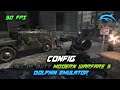 Config Call of Duty Modern Warfare 3 30 FPS Dolphin Emulator