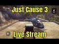 Just Cause 3 #20 - Live Stream (Game Crashed)