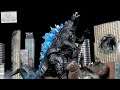 Playmates Godzilla VS Kong Super Charged Godzilla With Fighter Jet - Legendary Kaiju Figure Review
