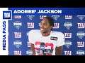 Adoree' Jackson on Preparing for Week 1 vs. Broncos | New York Giants