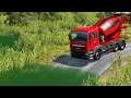 Cars vs Deep Water #6 - BeamNG.Drive