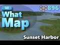 #CitiesSkylines - What Map - Map Review 896 - Sunset Harbor Map - Decorated / Mass Transit