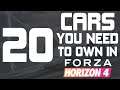Forza Horizon 4 - TOP 20 CARS YOU NEED TO OWN IN FORZA HORIZON 4