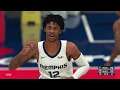 NBA 2K20 MyLeague: Memphis Grizzlies vs Washington Wizards - Xbox one full gameplay