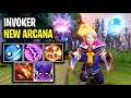 NEW ARCANA INVOKER..!? Epic Young Invoker Persona First Ever by Gunnar 7.22 | Dota 2