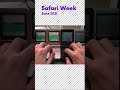 Safari Week Expectations