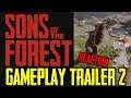 SONS OF THE FOREST New Gameplay Trailer! NPC 3 Legged Girlfriend! Trailer Reaction!
