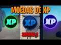 TODAS AS MOEDAS DE XP - SEMANA 2 - TEMPORADA 4 - FORTNITE