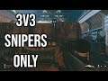 3v3 Gunfight SNIPERS ONLY! | Call of Duty: Modern Warfare - Playlist Update!