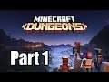 Minecraft Dungeons (2020) XBOX ONE X Gameplay Playthrough Part 1 - Checking it out!