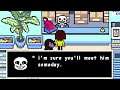 Sans in Deltarune chapter 2 [shop and dialogue]